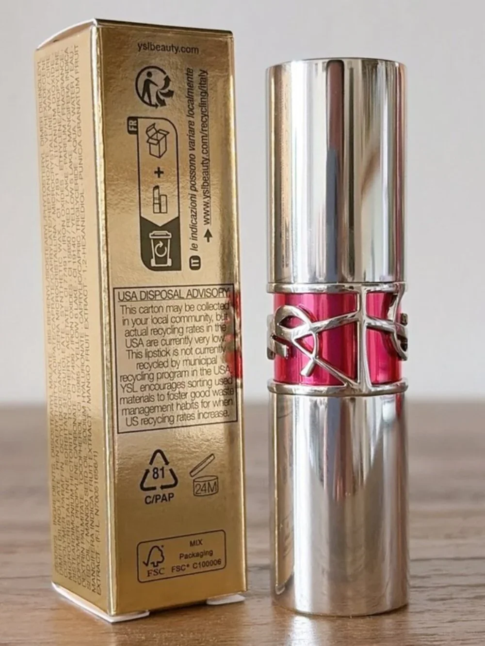 Yves Saint Laurent new box